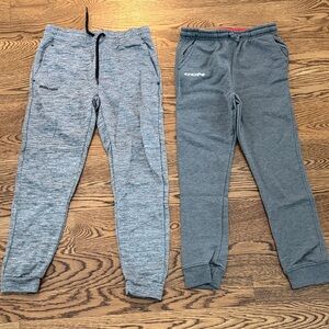 Gray Kids Jogger Pants Set Bauer & CCM size Youth Large